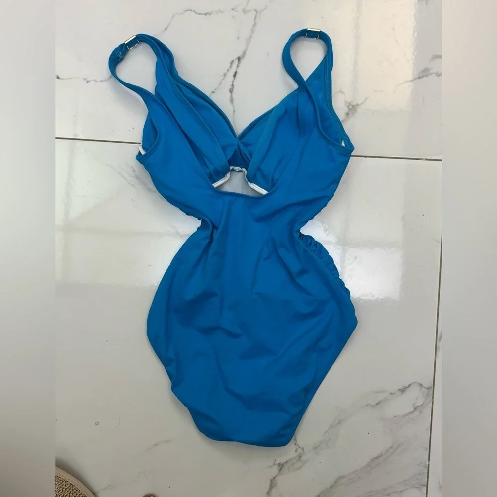 Ralph Lauren Turquoise Kids One Piece Bodysuit Size 6